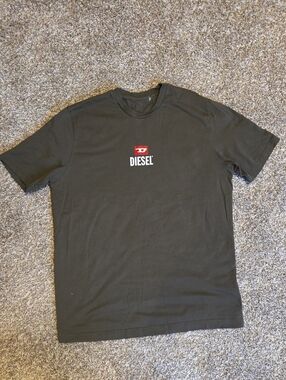 DIESEL T-Just Small D Logo Maglietta 100% Cotton T-shirt